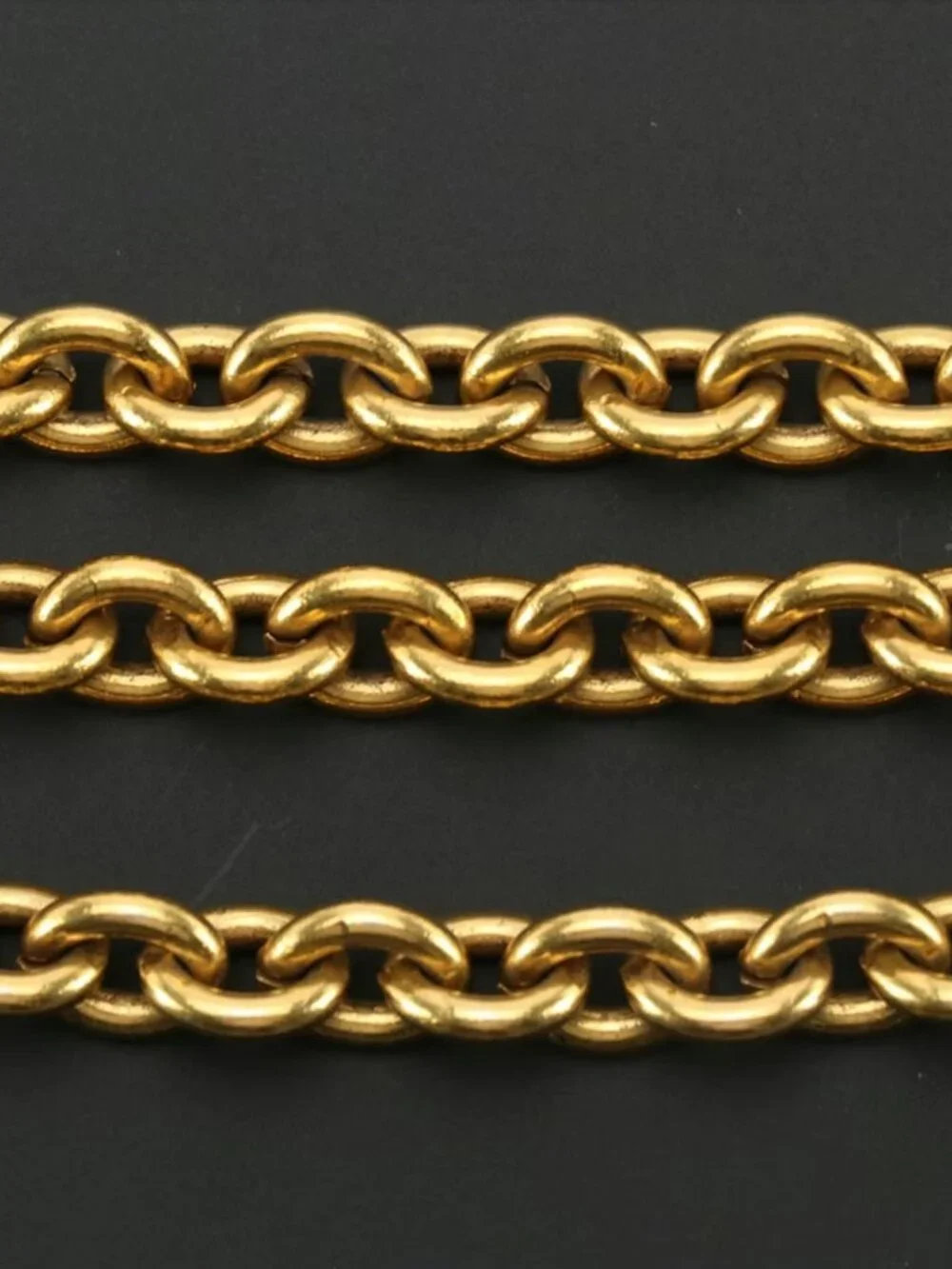 Chanel Vintage Interlocking Chain CC Logo Waist Belt